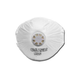 Fijnstofmasker FFP2 BLS 129W met ventiel Doos a 15 st Fijnstofmasker FFP2 BLS 129W met ventiel Doos a 15 st