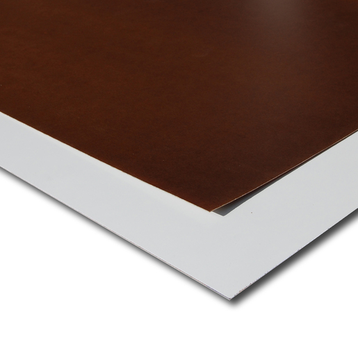 HPL - Abet 130 Wit backing Morbida 3050x1300x0,9mm.