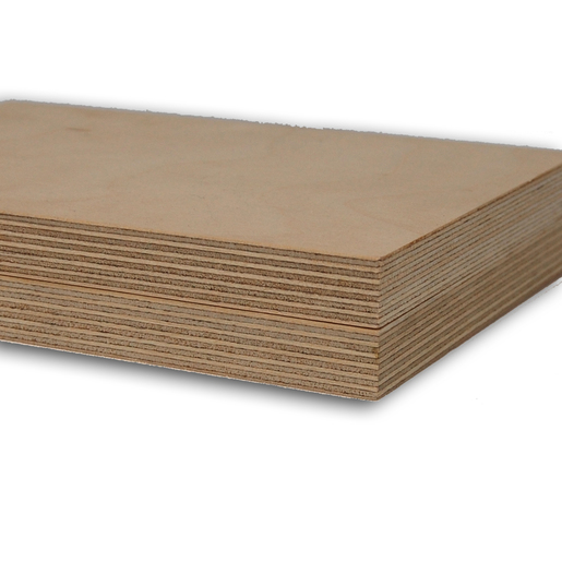 Multiplex Russisch berken WBP Ext. Verlijmd CP/CP 1300x3050x18mm.