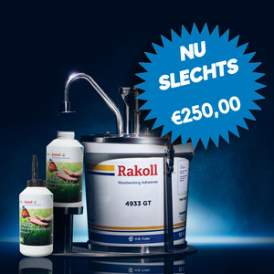 Actieset Gluetender incl 2 emmers 10kg Rakoll 4933 + 2 lege flessen 0.75kg Actieset Gluetender incl 2 emmers 10kg Rakoll 4933 + 2 lege flessen 0.75kg