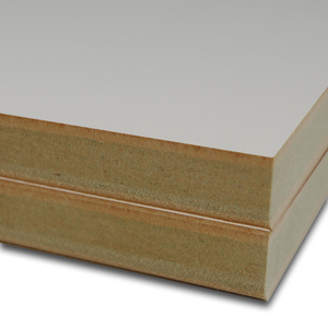 MDF gemelamineerd Econ 1002 Wit Softmat V313 Vochtwerend 3050x1220x18mm. MDF gemelamineerd Econ 1002 Wit Softmat V313 Vochtwerend 3050x1220x18mm.