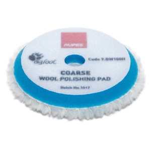 RUPES 9.BW100H/48 BLUE WOOL POLISHING PAD COARSE - Ø 80/90 mm 48 st RUPES 9.BW100H/48 BLUE WOOL POLISHING PAD COARSE - Ø 80/90 mm 48 st
