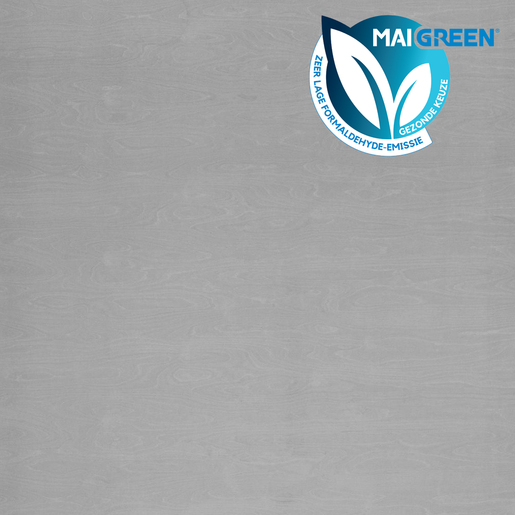 Koskidecor_Eco_Transparant_light_grey_ral_7001_Maigreen_Zeer_Lage_Formaldehyde