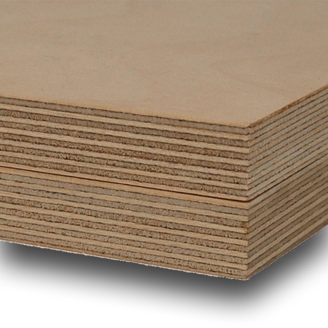 Multiplex Russisch berken WBP B/BB 2500X1250X18MM