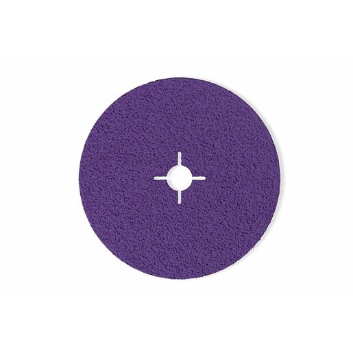 Schijf Giant Turbo RVS 125mm asgat 22mm P80 Doos à 25 ST 