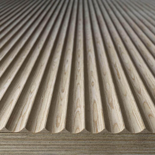Latho Paneel Fresati Massief Eiken MILANO 2500X1250X4,8MM
