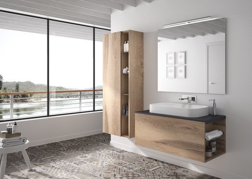 ABS Kantenband Finsa 64U Roble Niágara Rock<(>&<)>Roll 23X0,8MM