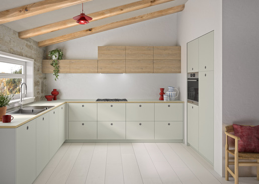 ABS Kantenband Finsa Technicall Matt Gris Claro 23X0,8MM