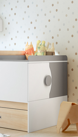 ABS Kantenband Finsa DUO Gris Tormenta Soft III 23X0,8MM