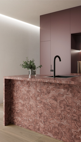 ABS Kantenband Finsa Technicall Matt Sunset Terracota 23X0,8MM