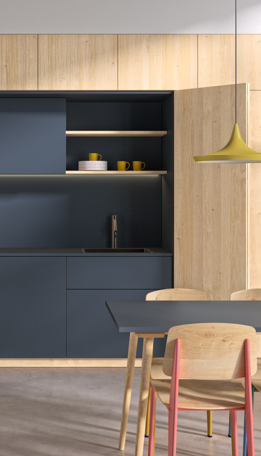 ABS Kantenband Finsa Technicall Matt Azul Ceylan 23X0,8MM