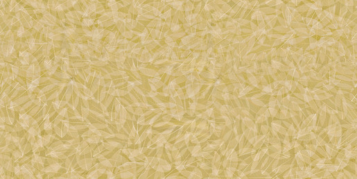Organoid Natural Surfaces SKELETTBLÄTTER GOLD, Golden Paper ROL BREEDTE 1360MM