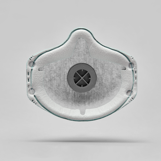 Stofmasker cupvorm BLS Zer0 31 FFP3 R D groen ventiel Doos à 10 ST 