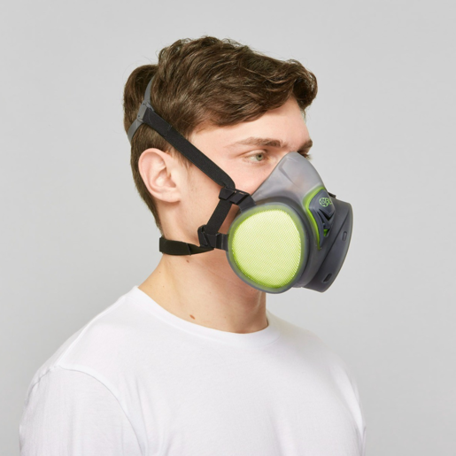 Halfgelaatsmasker incl. filters BLS 8600next A2P3 R D thermoplastisch rubber 