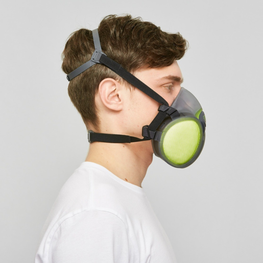 Halfgelaatsmasker incl. filters BLS 8600next A2P3 R D thermoplastisch rubber 