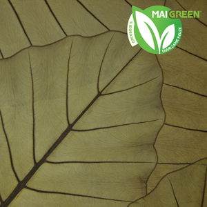 Organoid Natural Surfaces JUNGLE KING, Flax fleece ROL BREEDTE 1360MM