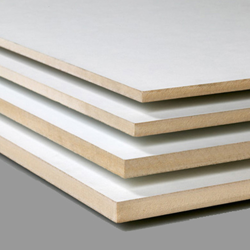 MDF Light Wit overlakbaar D600 E05 CARB2 3050X1220X12MM