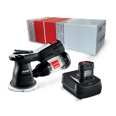 RUPES HSR73/STB Ø125mm IBRID - lader + 2 accu's + Green tech filter 