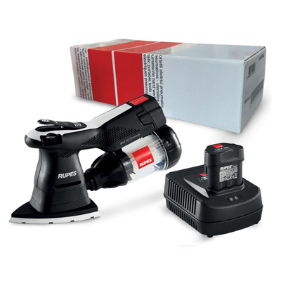 RUPES HSS73/STB Delta IBRID - lader + 2 accu's + Green tech filter 