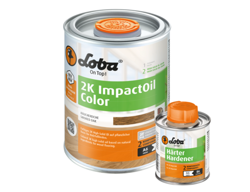 LOBA 2K ImpactOil Smoked Oak 0,75 KG Overlakbaar 
