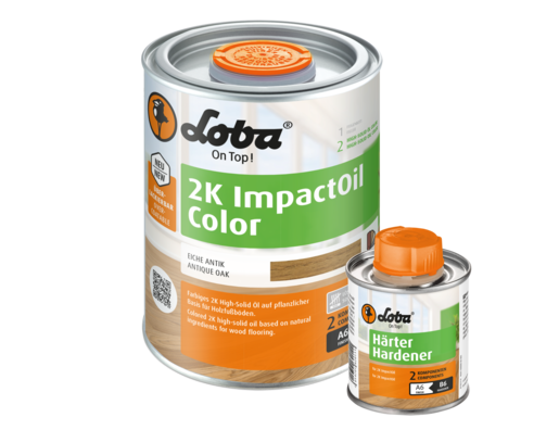 LOBA 2K ImpactOil Antique Oak 0,75 KG Overlakbaar 